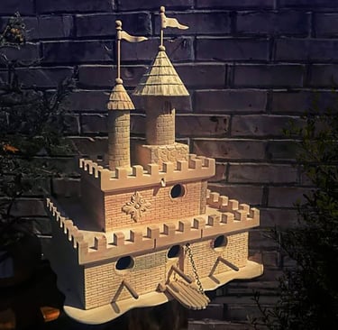 Castle Birdhouse
