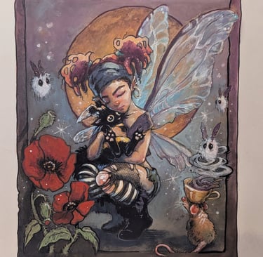 Fairy 1726 artwork by Ronny Vardy