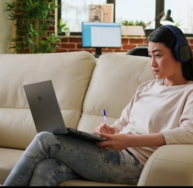 kbt psiholog online tokom sesije psihoterapije