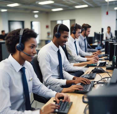 A friendly customer service representative holding a sports jersey, smiling warmly.
