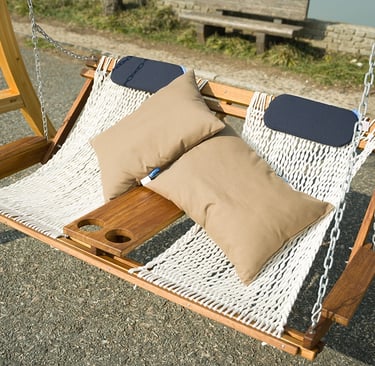 Hammock solid wood chair porch swing of Saniwerke brand