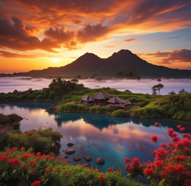 A friendly travel agent assisting a customer with a smile in a modern office setting.