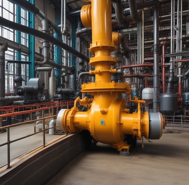 a black and white photo of an oil pump