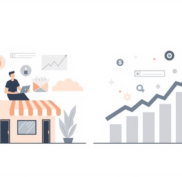 a man sitting on a roof top with a business man