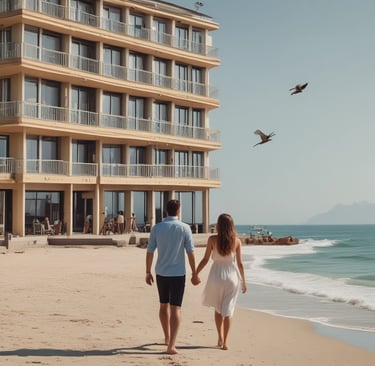 A majestic tiger prowling through lush green foliage, embodying strength and natural wisdom.