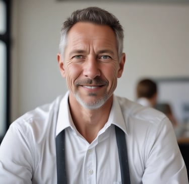 woman wearing black crew-neck shirt