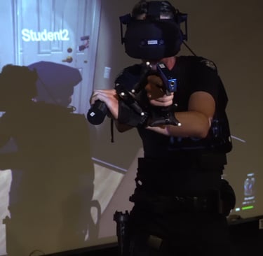 Virtual reality training for law enforcement