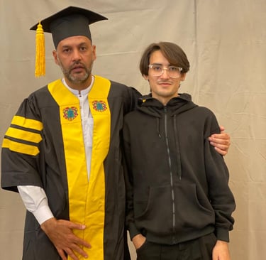 nasym khan khan with his docter brother