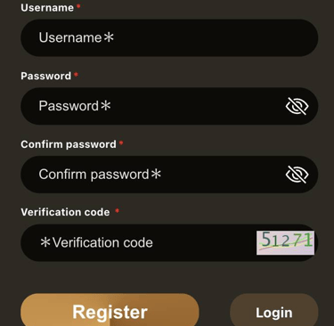 Register landing page sample for SuperYummy888
