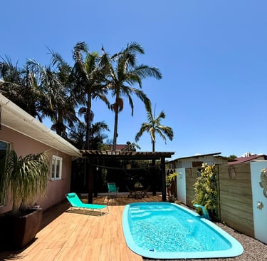 Casa em sombrio por temporada