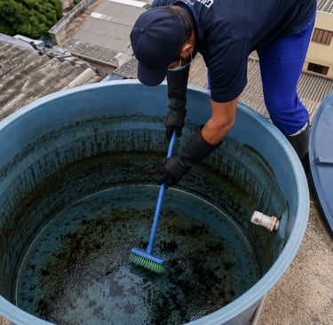 Serviços de Limpeza de Caixa De Água
