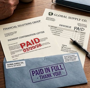 A/ P and A/R Tracked and Paid