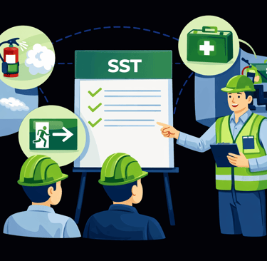 Formations sécurité - SST - Extincteur - Evacuation