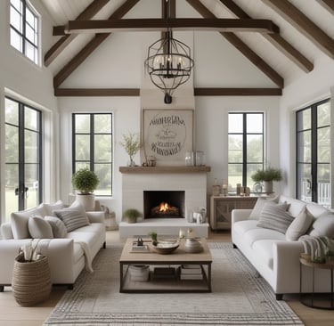 A modern minimalist bedroom featuring crisp white linens, sleek furniture, and subtle gold details for a serene feel.