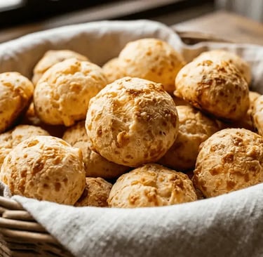 Pão de queijo low carb