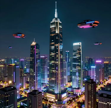 Close-up of a colorful gummy bear resin figure on a wooden shelf.