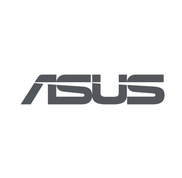 asus logo in grey