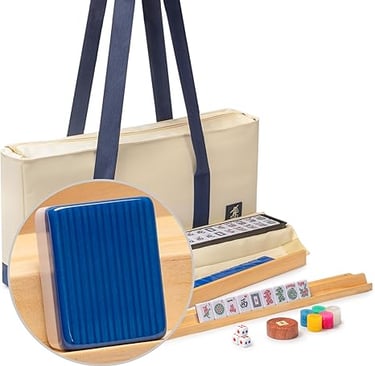 Deluxe Set with wooden racks and pretty tiles