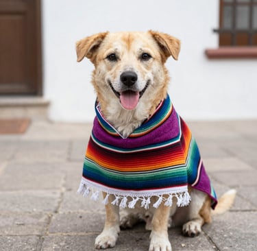 perro color miel con pocho mexicano 