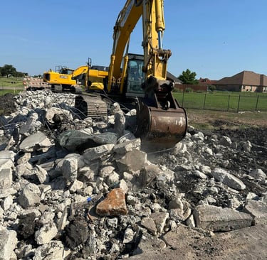 Digging the Concrete