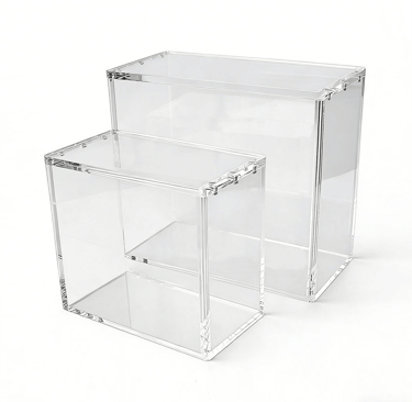 etb acrylic case booster box acrylic case magnetic acrylic case