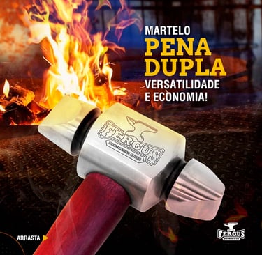 Material para redes sociais da Fergus Bigornas