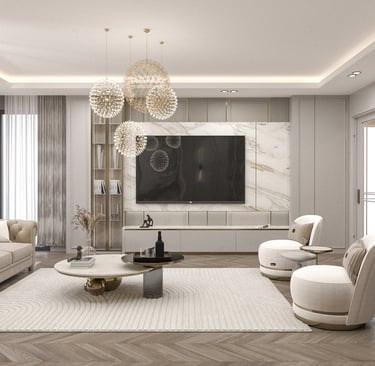 Konut M Antalya salon iç mimari tasarımı-La F"ra Interior Design