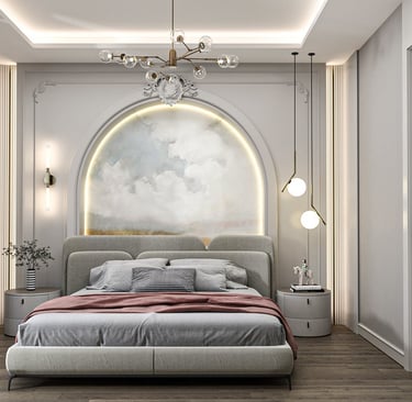 Konut M Antalya yatak odası iç mimari tasarımı-La Féra Interior Design