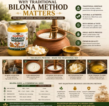 Traditional Bilona Method of Making A2 Bilona Ghee