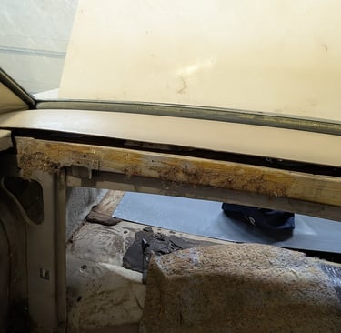 Mustang trunk divider