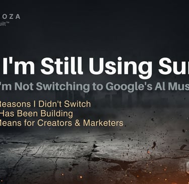 Comparison of Suno and Google AI music tools for creators and digital marketers.
