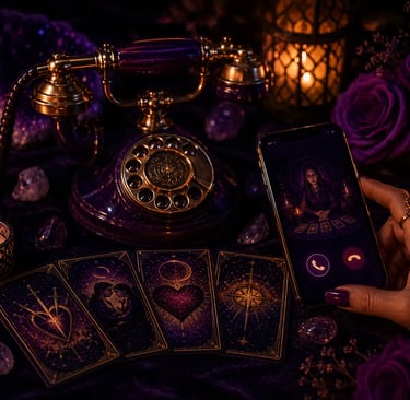 Consulta de Tarot pelo telefone com atendimento de cartomantes ao vivo