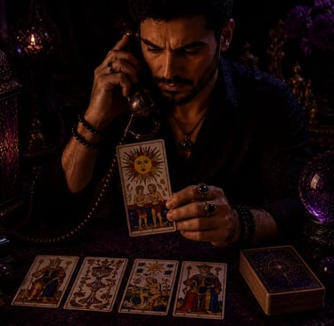 Leitura de Tarot de Marselha via telefone e WhatsApp
