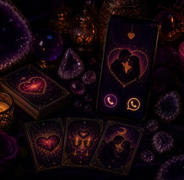 Consulta de Tarot do amor por WhatsApp ou telefone com atendimento ao vivo