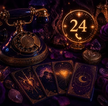 Consulta de Tarot por telefone 24 horas com atendimento ao vivo