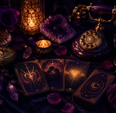 Consulta de Tarot por telefone e Baralho Cigano ao vivo