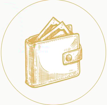 portefeuille ouvert symbolisant une gestion budgétaire