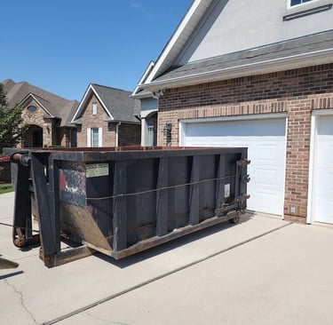 dumpster for home cleanout Sweetwater TN