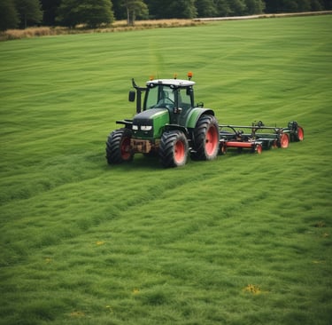 An eco-friendly waste collection truck from Zerofootprint Limited loading recycled metals with staff in safety gear.