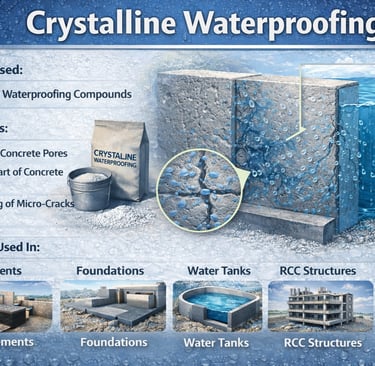 Crystalline Waterproofing