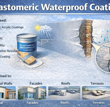 Elastomeric Waterproof Coatings
