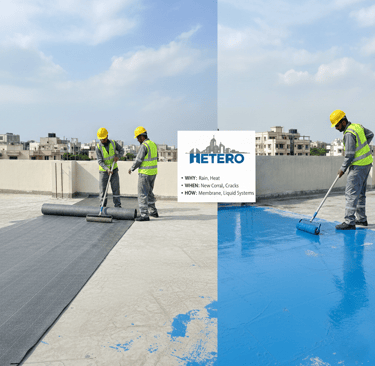 Terraces and Roofs Waterproofing