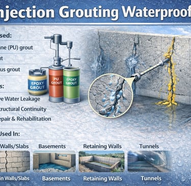Injection Grouting Waterproofing