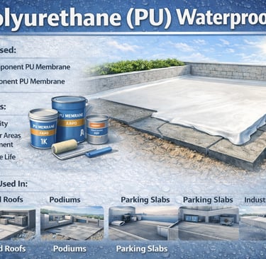 POLYURETHANE (PU) WATERPROOFING