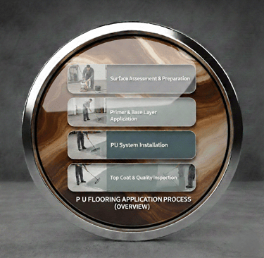 PU FLOORING APPLICATION