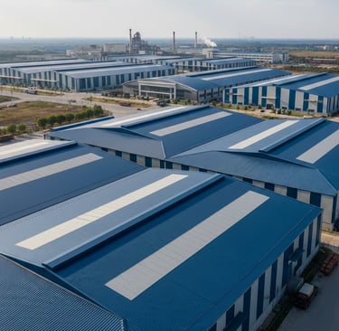 Types of Roof Covering System Metal and Profile Sheet