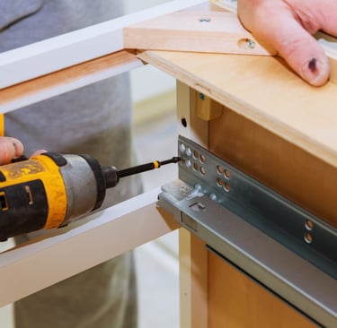 On-site installation and service work for local business partners