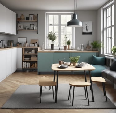 Unique metal and wood furniture piece showcasing craftsmanship and thoughtful design