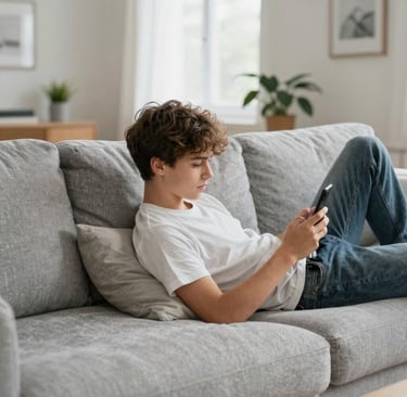 Bright living room with modern inventory