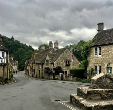 village landscape with old stone houses. Market Positioning for Tourism with Timea Pokol Consultant